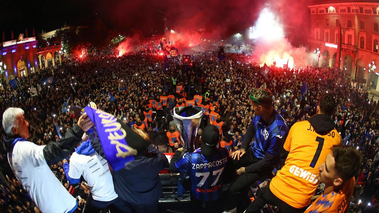 Festa nerazzurra a Bergamo!