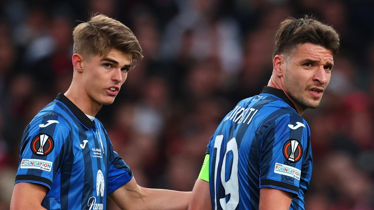 Finale UEL Atalanta-Bayer Leverkusen, la felicità di Djimsiti e De Ketelaere