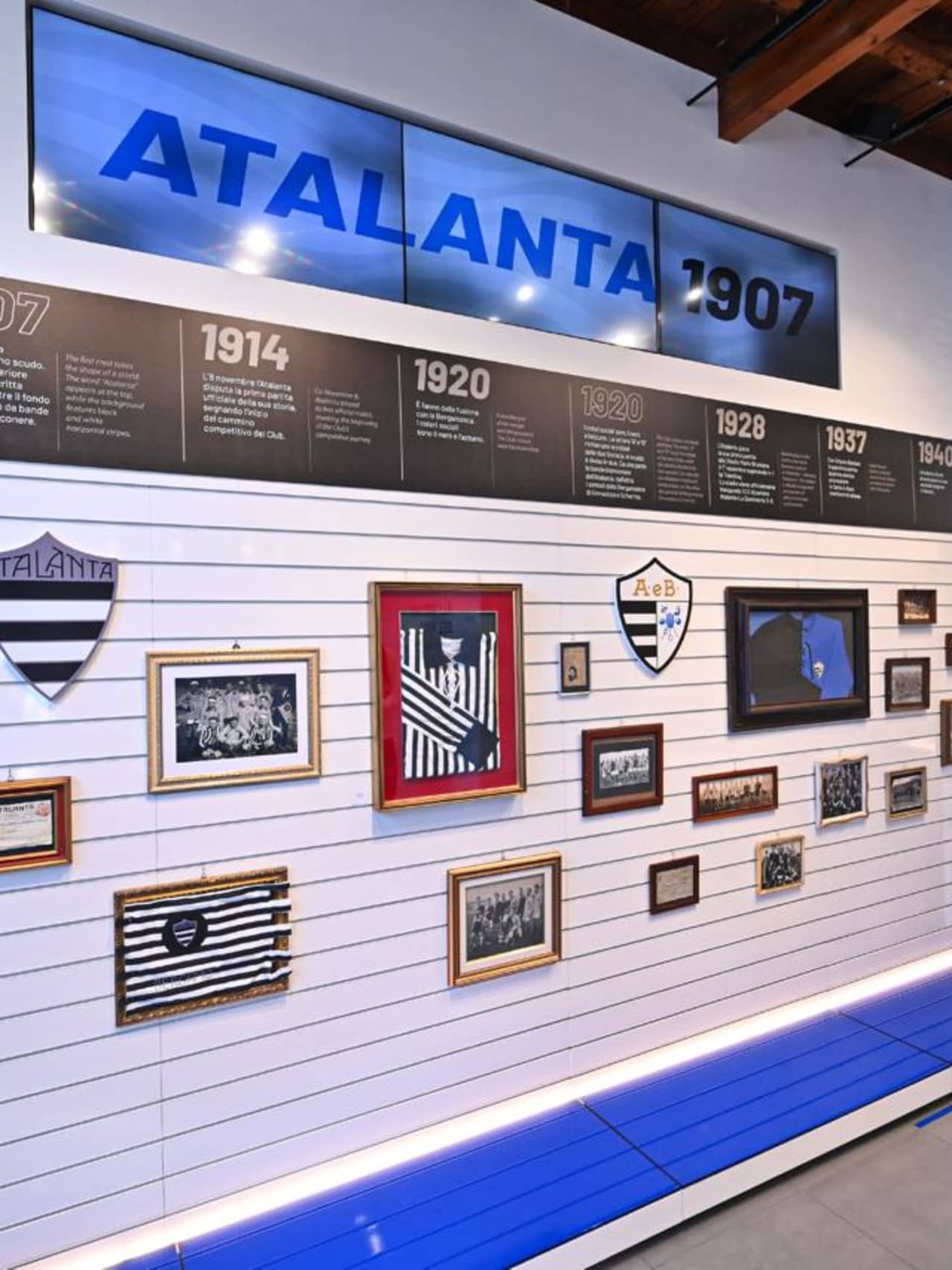 All'Atalanta Store Bergamo Centro iniziative per il nuovo logo