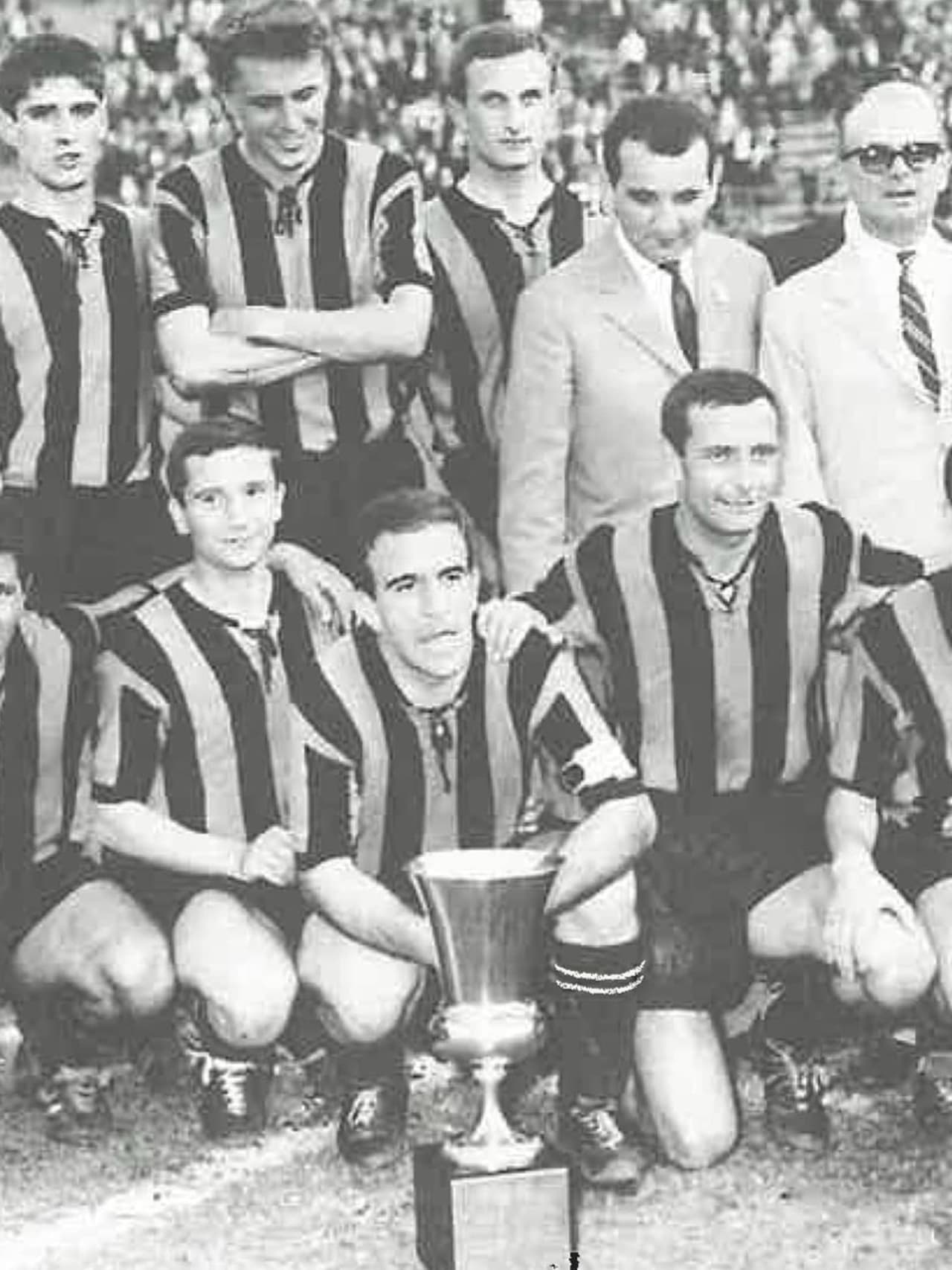 Il 2 giugno 1963 l'Atalanta conquista la Coppa Italia